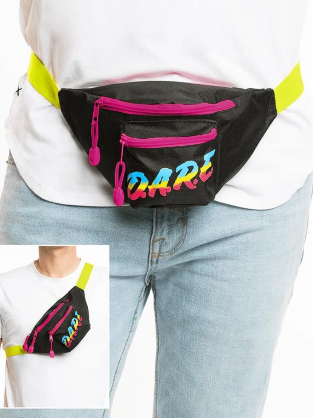 TIPSY ELVES Black DARE Fanny Pack - Picture 2 of 9
